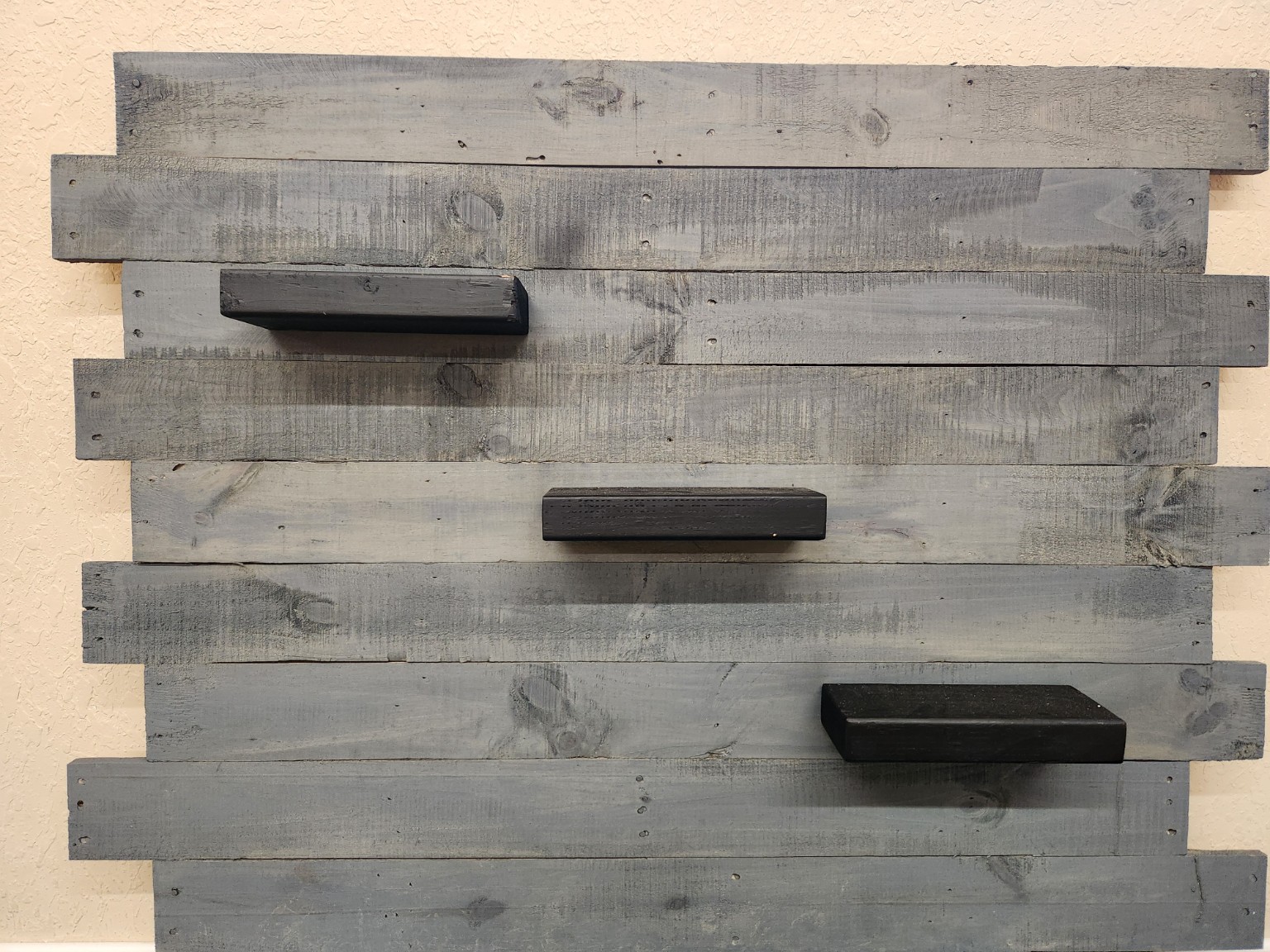 Real Creations by Hatch shop photograph of hanging wall shelves